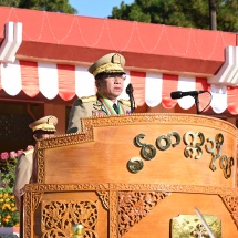 Speech Delivered by Chairman of the State Security and Peace Commission Commander-in-Chief of Defence Services Senior General Thadoe Maha Thray Sithu Thadoe Thiri Thudhamma Min Aung Hlaing at the Passing Out Parade of the  67th Intake of Defence Services Academy 