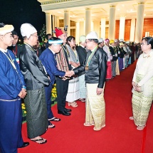 (၇၈)နှစ်မြောက် လွတ်လပ်ရေးနေ့အထိမ်းအမှတ် ဂုဏ်ပြုညစာစားပွဲနှင့် ဂုဏ်ပြုဖျော်ဖြေပွဲအခမ်းအနားကျင်းပ