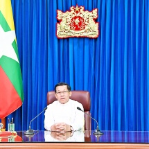 ပြည်ထောင်စုသမ္မတမြန်မာနိုင်ငံတော် ယာယီသမ္မတ နိုင်ငံတော်လုံခြုံရေးနှင့် အေးချမ်းသာယာရေး ကော်မရှင်ဥက္ကဋ္ဌဗိုလ်ချုပ်မှူးကြီး သတိုးမဟာသရေစည်သူ သတိုးသီရိသုဓမ္မမင်းအောင်လှိုင်၏ ၂၀၂၆ ခုနှစ် နှစ်သစ်ကူးနှုတ်ခွန်းဆက်စကား