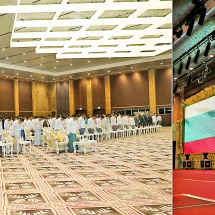 Youth Peace Forum 2026 opens with a keynote address delivered by Acting President of the Republic of the Union of Myanmar, Chairman of State Security and Peace Commission, Chairman of National Solidarity and Peacemaking Central Committee Senior General Min Aung Hlaing 