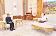 Acting President of the Republic of the Union of Myanmar, Chairman of State Security and Peace Commission, Senior General Min Aung Hlaing receives Ambassador of Thailand to Myanmar