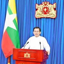 An honorary speech delivered by Acting President of the Republic of the Union of Myanmar and State Security and Peace Commission Chairman Senior General Min Aung Hlaing at the opening ceremony of the 54th Myanmar Health Research Congress