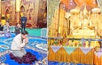 Acting President of the Republic of the Union of Myanmar and SSPC Chairman Senior General Min Aung Hlaing pays homage to Thatta Thattaha Maha Bawdi Pagoda and Abhaya Razamuni Buddha Image in Buddha Park and Mahamuni Buddha Image in Kengtung, Shan State (East)