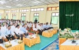 Acting President of the Republic of the Union of Myanmar, Chairman of State Security and Peace Commission, Senior General Min Aung Hlaing meets with departmental officials and local elders from Kangyidaunt, and discusses regional development 