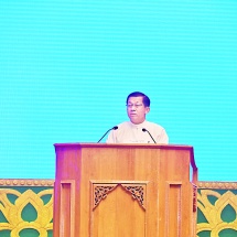 A speech to be delivered by Acting President of the Republic of the Union of Myanmar and Chairman of the State Security and Peace Commission 