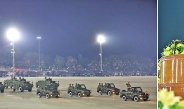 Parade of 81st Anniversary Armed Forces Day held; Chairman of the State Security and Peace Commission Commander-in-Chief of Defence Services Senior General Thadoe Maha Thray  Sithu Thadoe Thiri Thudhamma Min Aung Hlaing delivers address
